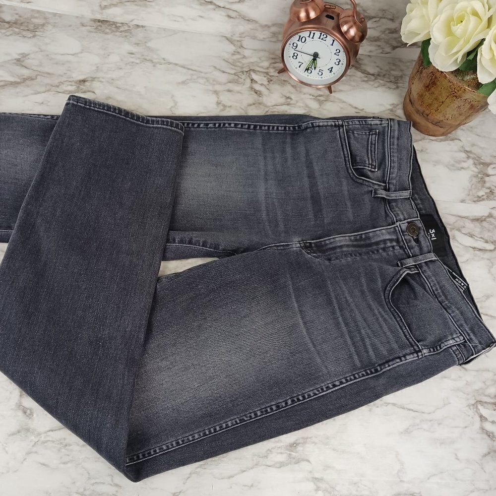 3x1 dark gray straight leg high rise women's jeans size 29